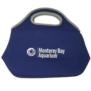 Monterey Bay Aquarium Blue Neoprene Bag